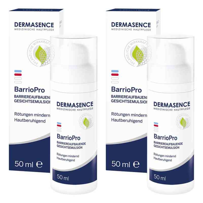 Dermasence Barriopro Gesichtsemulsion 2x50 ml von Medicos Kosmetik GmbH & Co. KG PZN 08104483