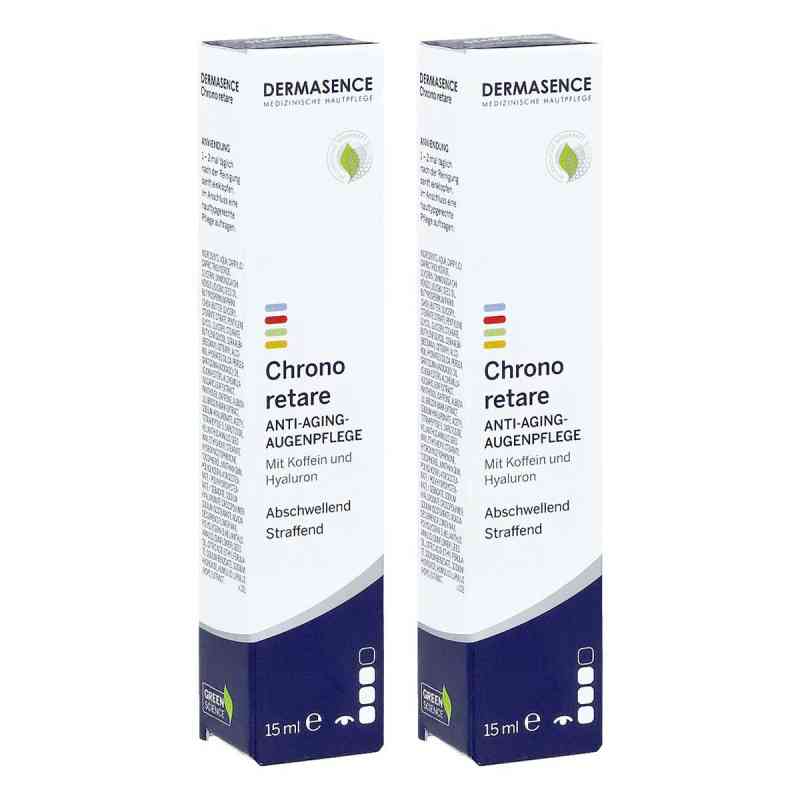 Dermasence Chrono Retare Anti-Aging-Augenpflege 2x15 ml von Medicos Kosmetik GmbH & Co. KG PZN 08104482