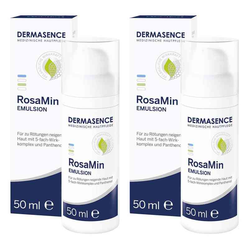 Dermasence Rosamin Emulsion 2x50 ml von Medicos Kosmetik GmbH & Co. KG PZN 08104481
