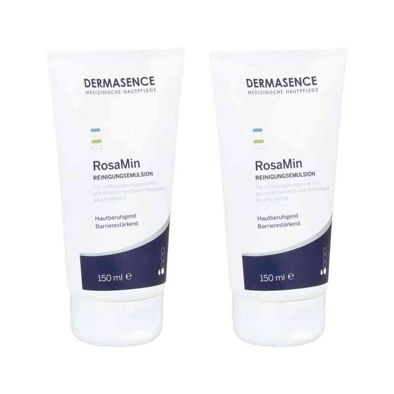 Dermasence Rosamin Reinigungsemulsion 2x150 ml von Medicos Kosmetik GmbH & Co. KG PZN 08104484