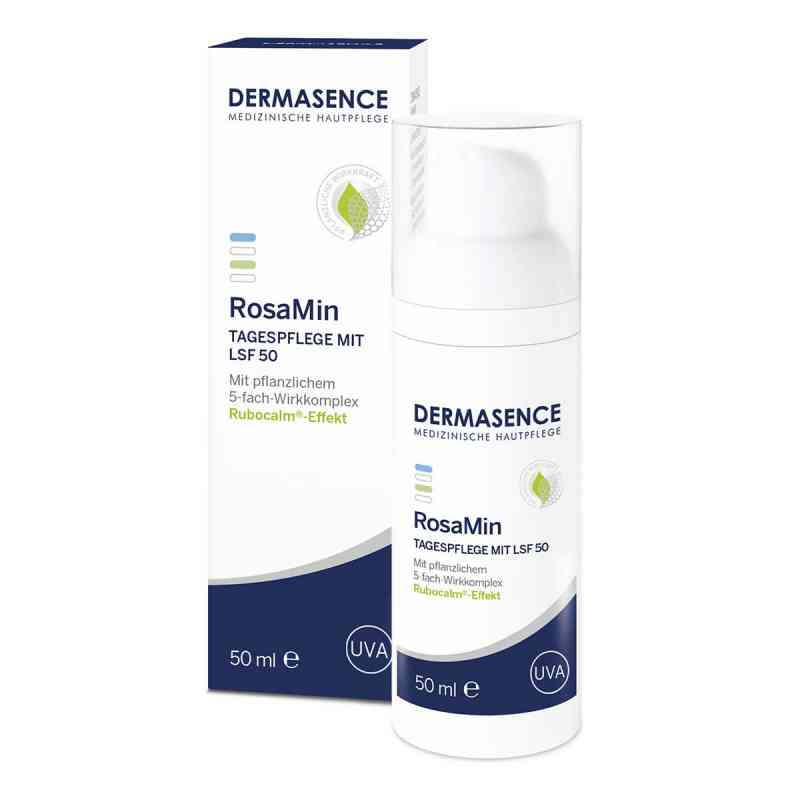 Dermasence RosaMin Tagespflege mit LSF 50 50 ml von Medicos Kosmetik GmbH & Co. KG PZN 16901099
