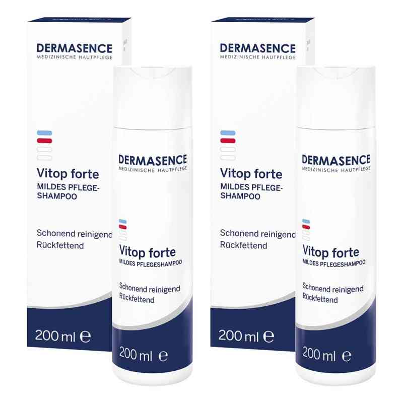 Dermasence Vitop Forte Mildes Pflegeshampoo 2x200 ml von Medicos Kosmetik GmbH & Co. KG PZN 08104498