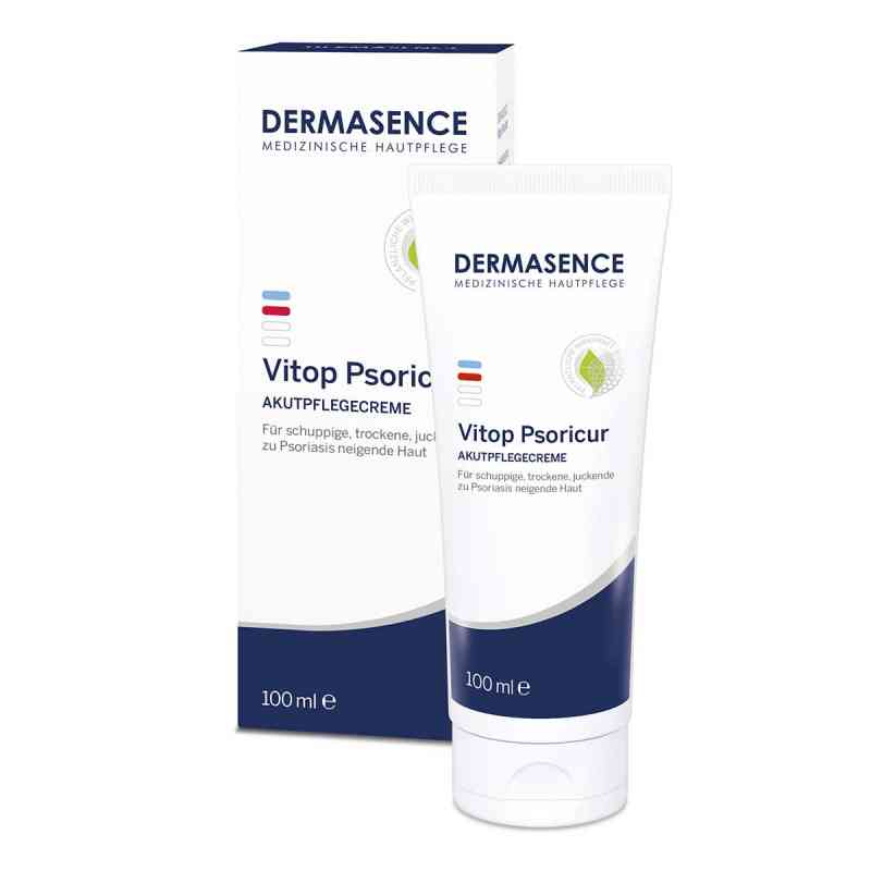 Dermasence Vitop Psoricur Akutpflegecreme 100 ml von Medicos Kosmetik GmbH & Co. KG PZN 19649051