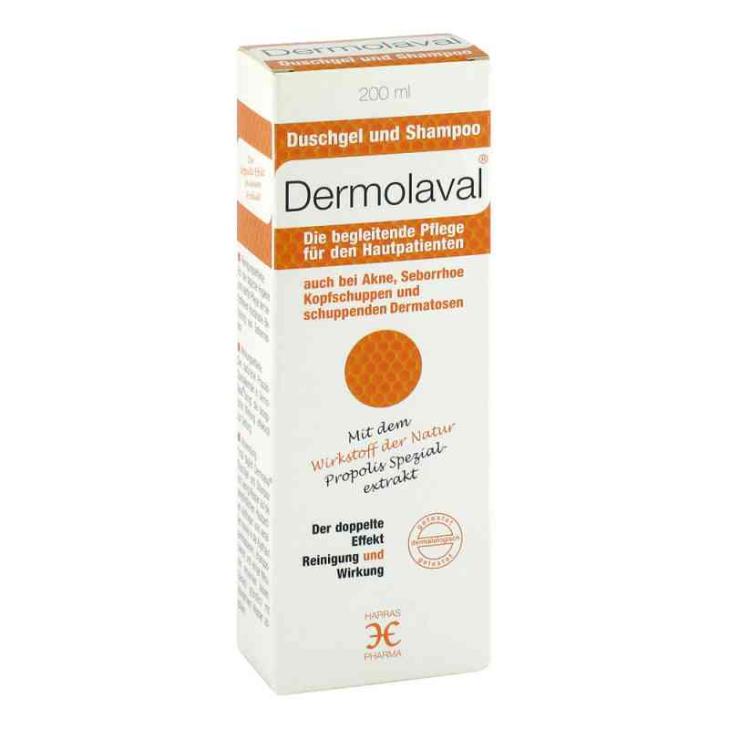 Dermolaval Duschgel+shampoo für d.Hautpatienten 200 ml von Harras Pharma Curarina Arzneimittel GmbH PZN 01745506