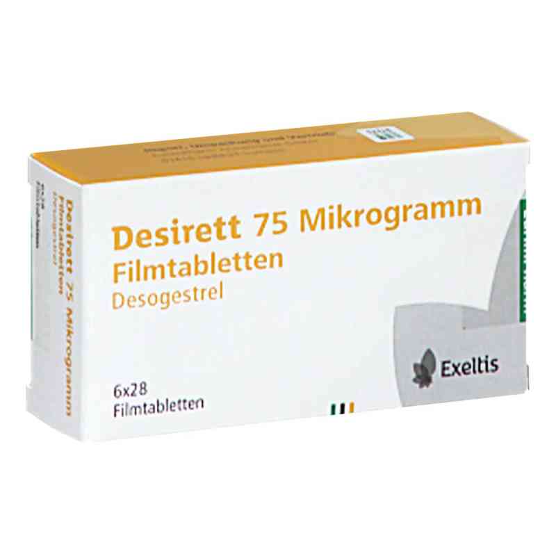 Desirett 75 Mikrogramm Filmtabletten 6X28 stk von EurimPharm Arzneimittel GmbH PZN 18849434