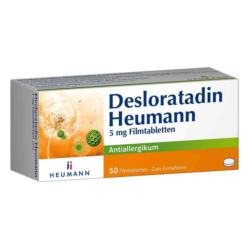 Desloratadin Heumann 5mg 50 stk von HEUMANN PHARMA GmbH & Co. Generi PZN 16938174