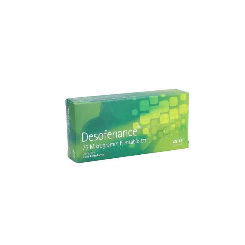 Desofenance 75 Mikrogramm Filmtabletten 3X28 stk