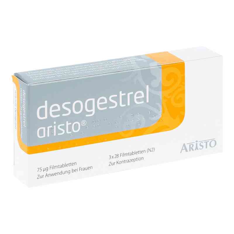 Desogestrel Aristo 75 [my]g Filmtabletten 3X28 stk von Aristo Pharma GmbH PZN 09929111