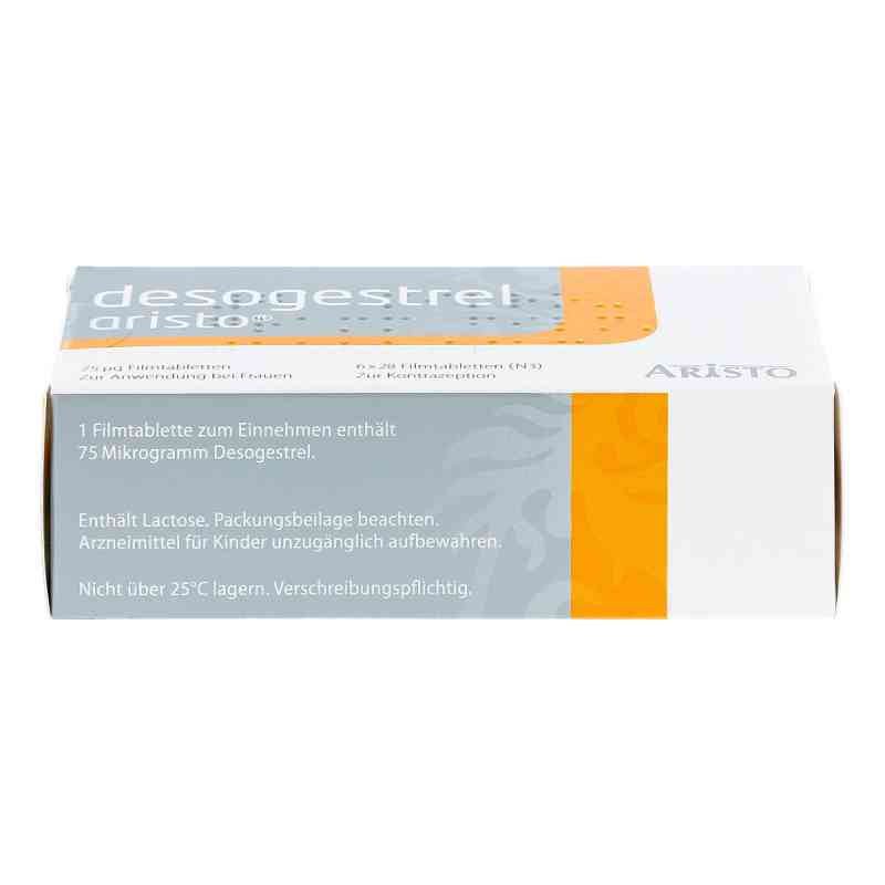 Desogestrel Aristo 75 [my]g Filmtabletten 6X28 stk