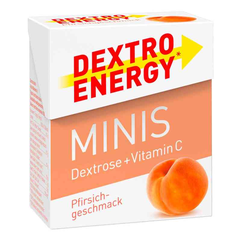 Dextro Energy Minis Pfirsich 1 stk von Kyberg Pharma Vertriebs GmbH PZN 08920065