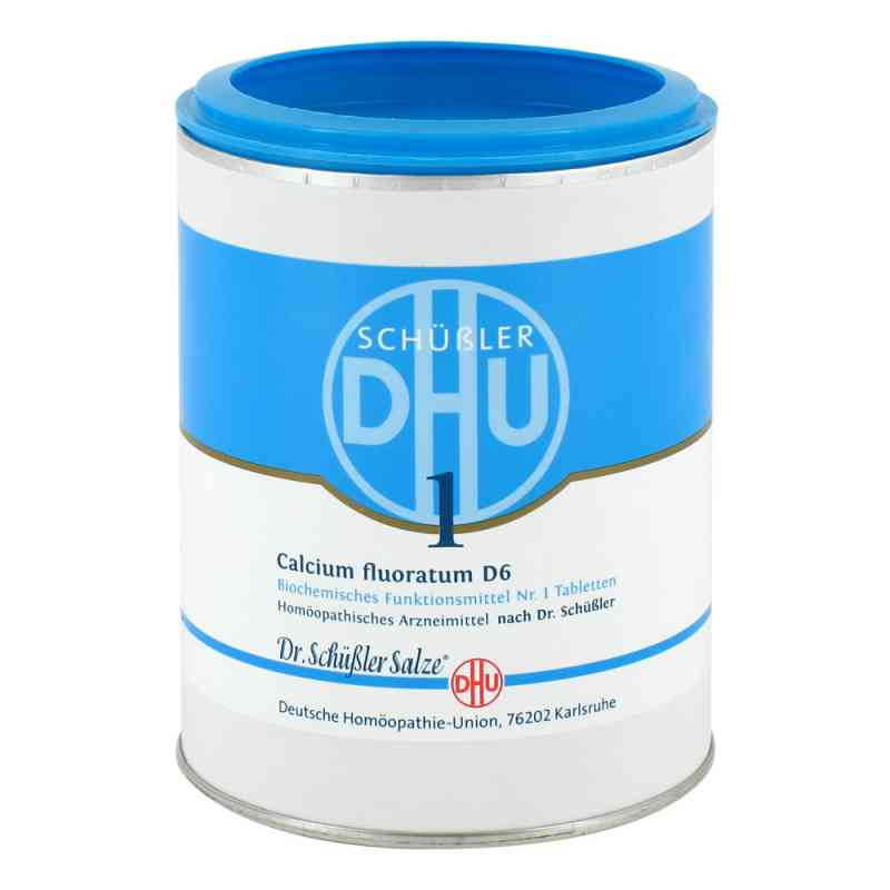 DHU 1 Calcium fluorat.D 6 Tabletten 1000 stk von DHU-Arzneimittel GmbH & Co. KG PZN 00273784