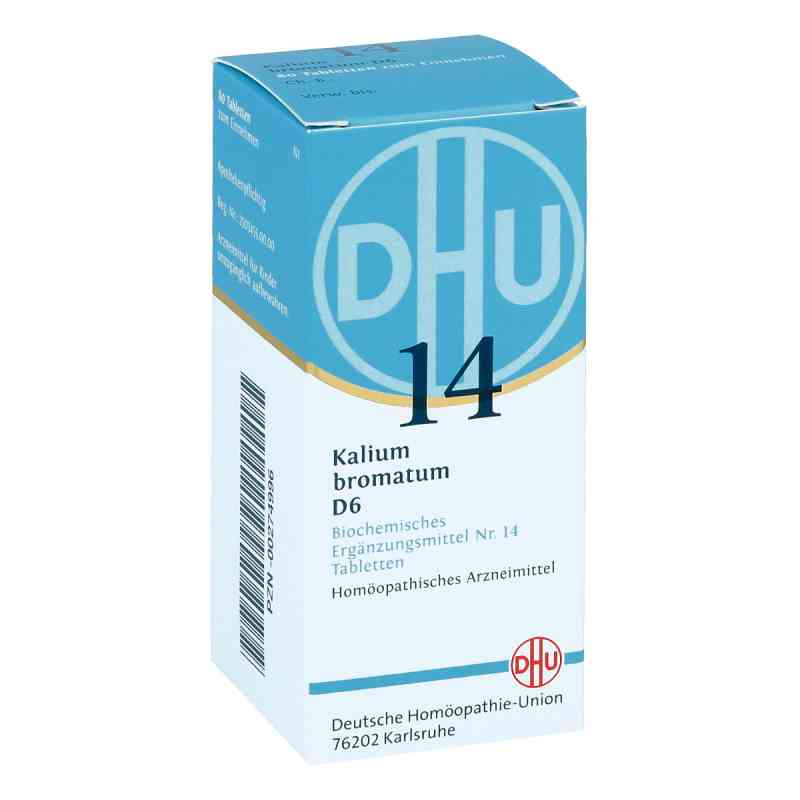 DHU 14 Kalium bromatum D6 Tabletten 80 stk von DHU-Arzneimittel GmbH & Co. KG PZN 00274996