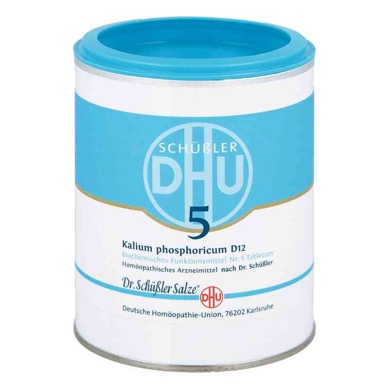 DHU 5 Kalium phosphorus D12 Tabletten 1000 stk von DHU-Arzneimittel GmbH & Co. KG PZN 00274217