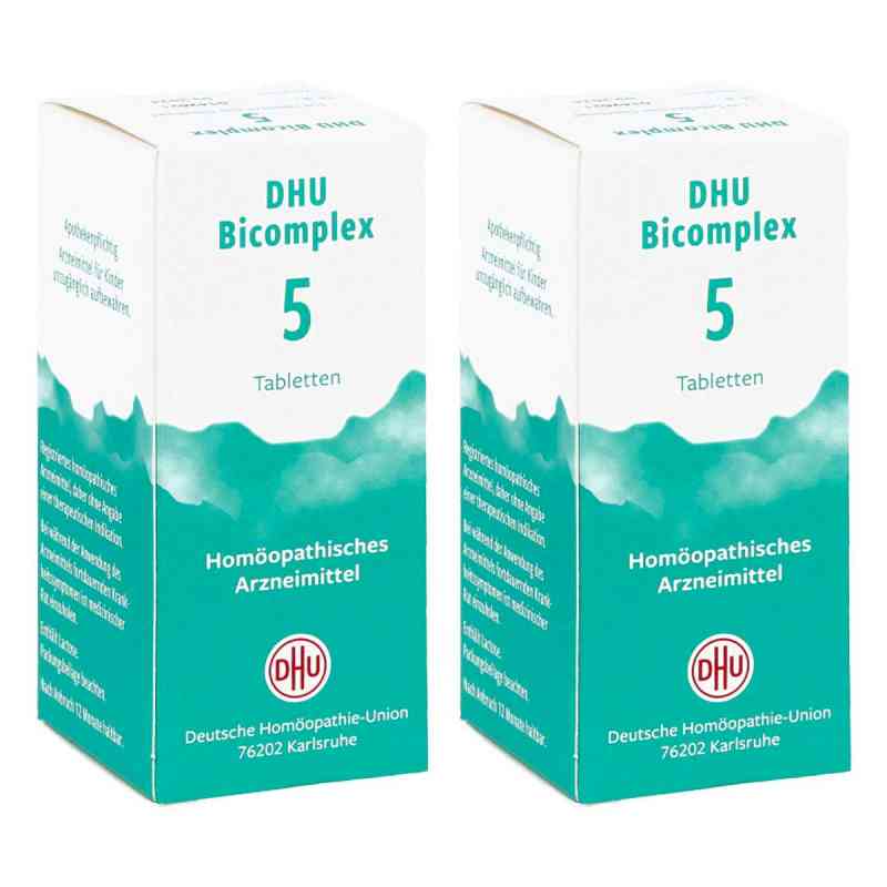 DHU Bicomplex 5 Tabletten 2x150 stk von DHU-Arzneimittel GmbH & Co. KG PZN 08104551