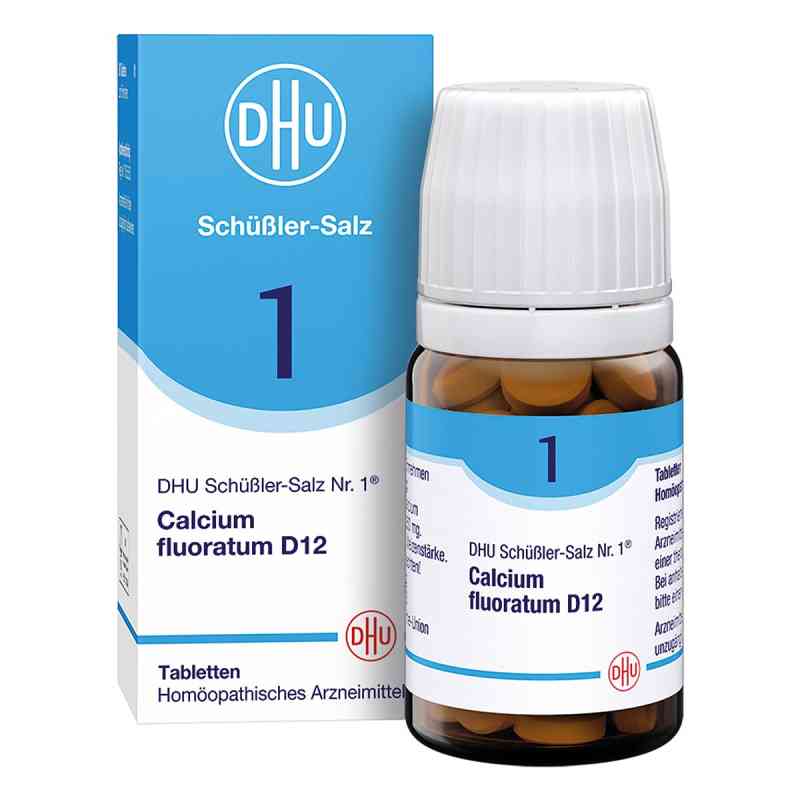 DHU Schüßler-Salz Nummer 1 Calcium fluoratum D12 80 Tabletten 80 stk von DHU-Arzneimittel GmbH & Co. KG PZN 00273809