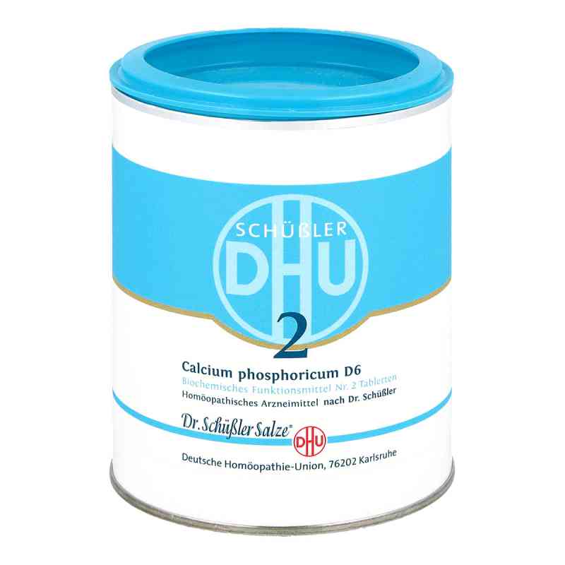 DHU Schüßler Salz Nummer 2 Calcium phosphoricum D6 1000 stk von DHU-Arzneimittel GmbH & Co. KG PZN 00273873