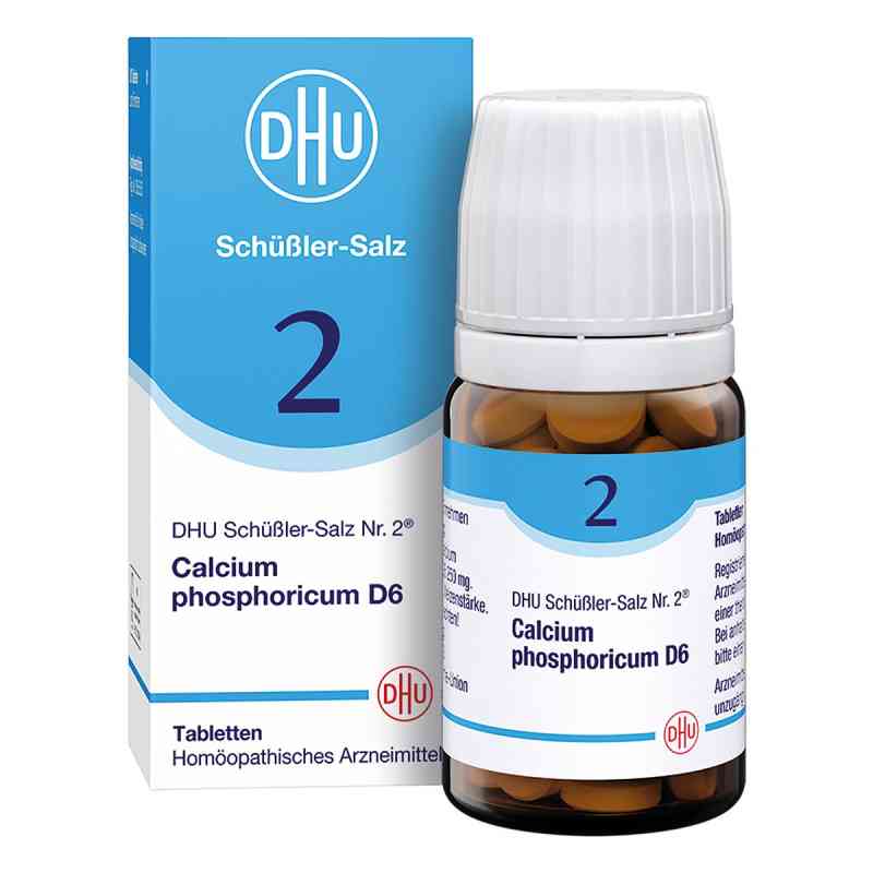 DHU Schüßler-Salz Nummer 2 Calcium phosphoricum D6 Tabletten 80 stk von DHU-Arzneimittel GmbH & Co. KG PZN 00273867