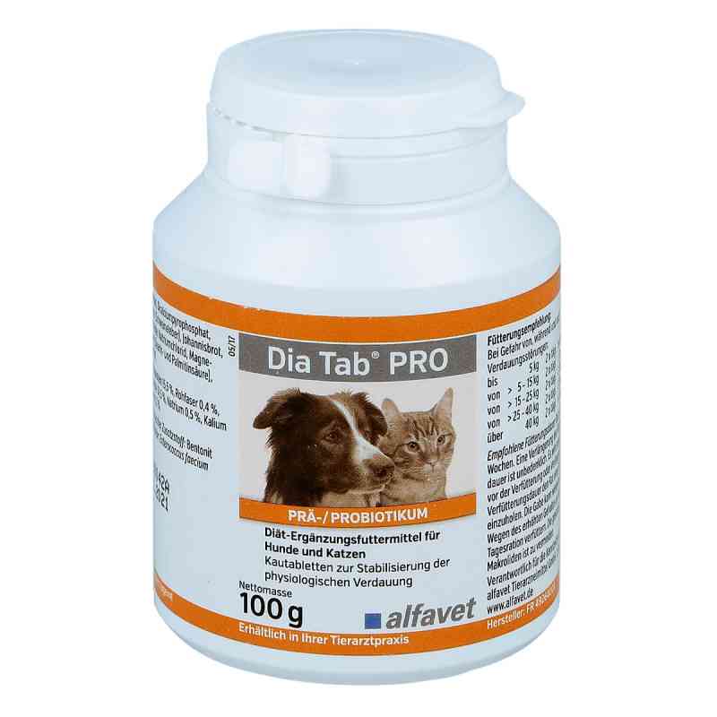 Dia Tab Pro Kautabletten für Hunde und Katzen 100 g von alfavet Tierarzneimittel GmbH PZN 11714398