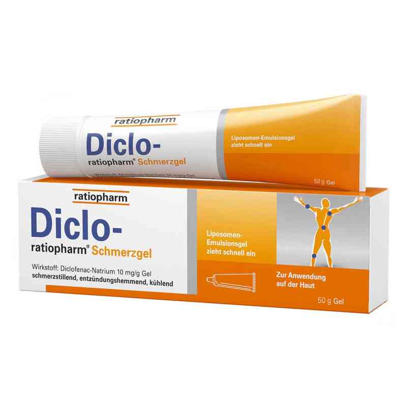 Diclo ratiopharm Schmerzgel 50 g von ratiopharm GmbH PZN 04704198