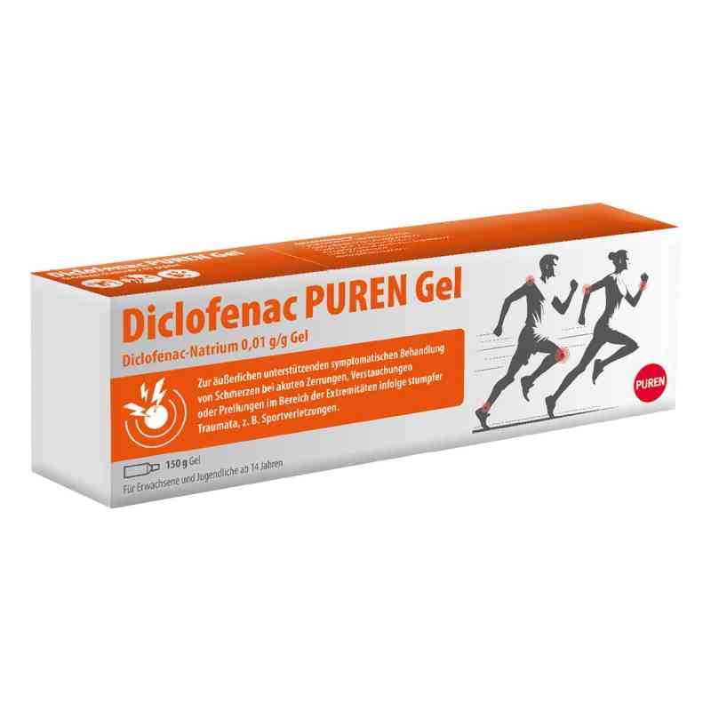 Diclofenac PUREN Gel 150 g von PUREN Pharma GmbH & Co. KG PZN 11354155