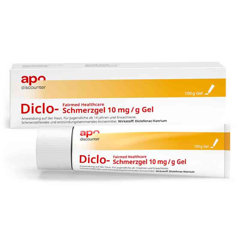 Diclofenac Schmerzgel von apodiscounter 100 g von Fairmed Healthcare GmbH PZN 18204252