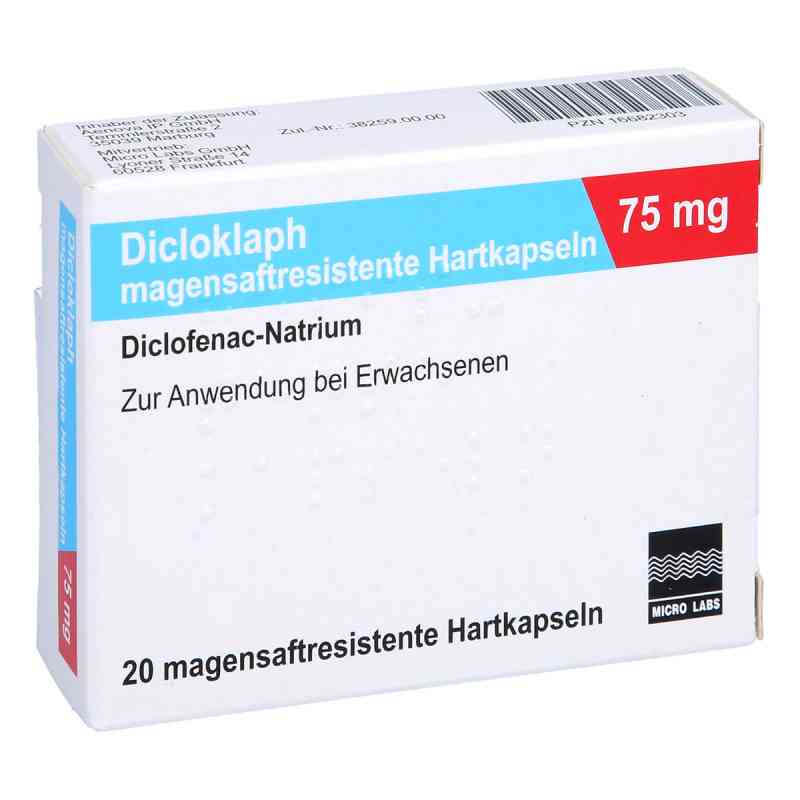 Dicloklaph 75 mg magensaftresistente Hartkapseln 50 stk