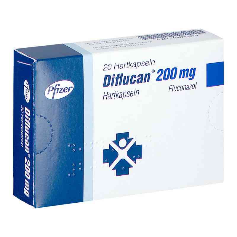 Diflucan 200 mg Hartkapseln 20 stk von Pfizer Pharma GmbH PZN 04893029
