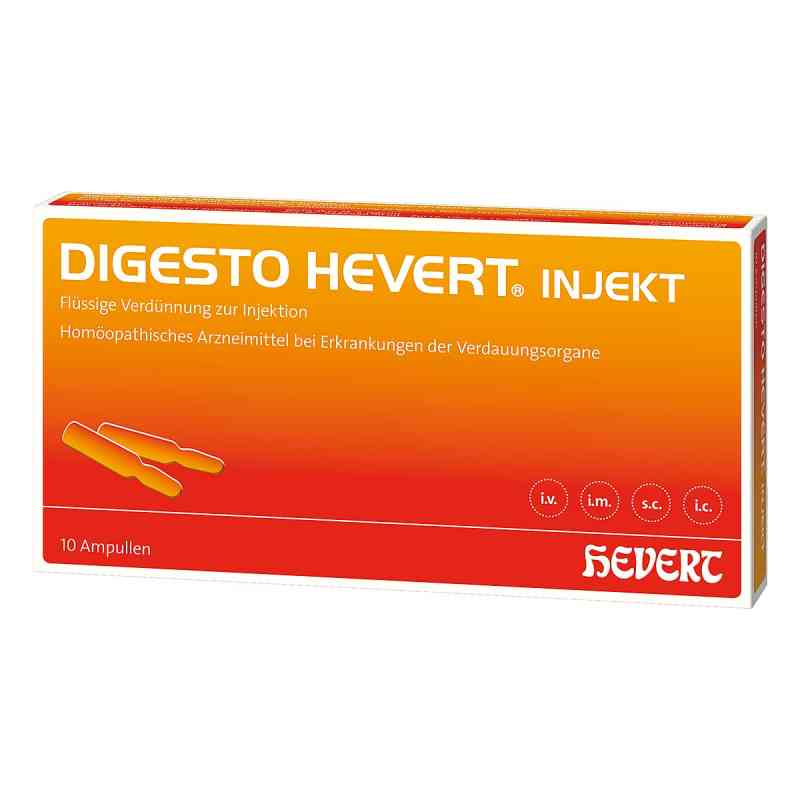 Digesto Hevert injekt Ampullen 10X2 ml von Hevert-Arzneimittel GmbH & Co. KG PZN 14360966