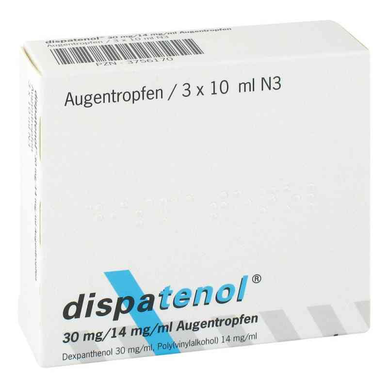 Dispatenol Augentropfen 3X10 ml von OmniVision GmbH PZN 03756170
