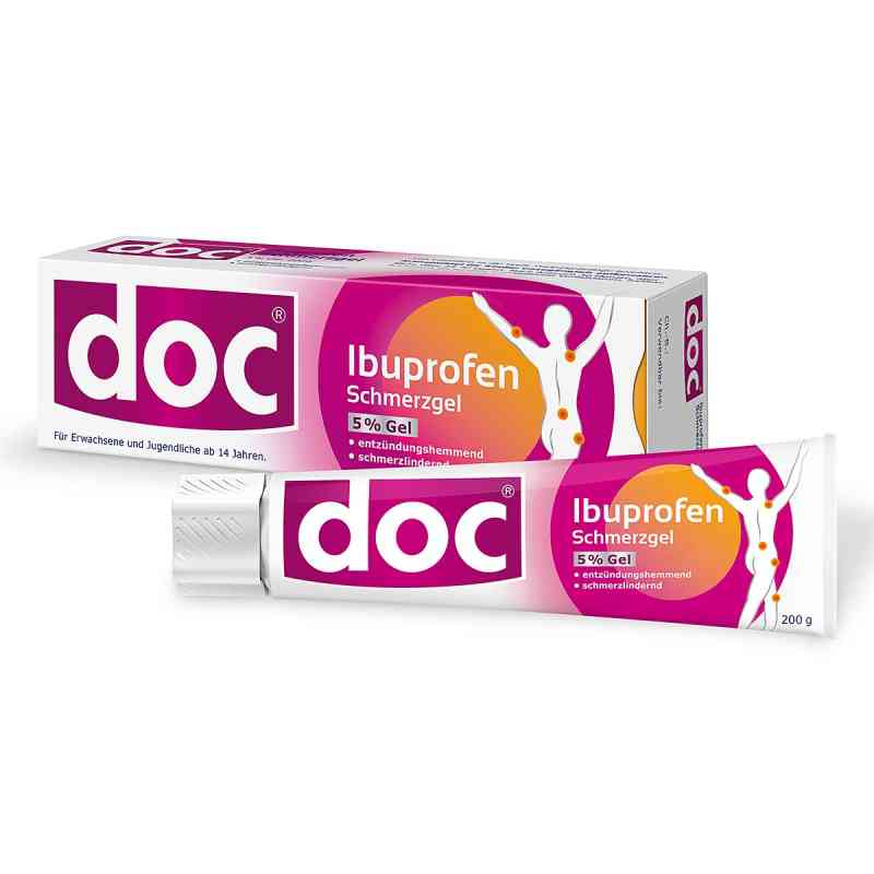 Doc Ibuprofen Schmerzgel 5% 200 g von HERMES Arzneimittel GmbH PZN 18017171