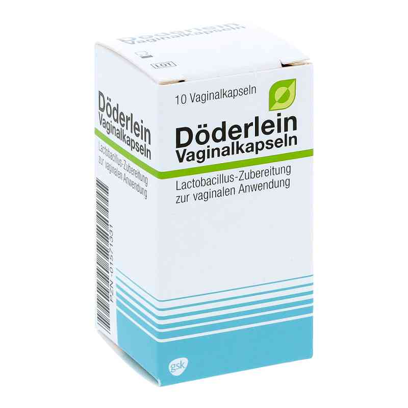 Döderlein Vaginalkapseln 10 stk von Heilpflanzenwohl GmbH PZN 01571331