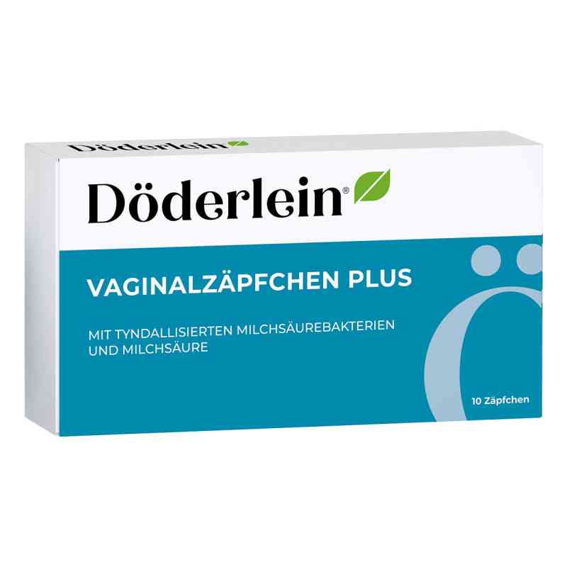 Döderlein Vaginalzäpfchen Plus 10 stk von Heilpflanzenwohl GmbH PZN 19777406
