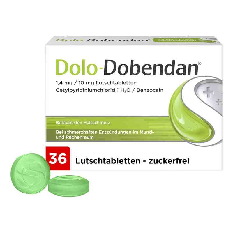 Dolo-Dobendan Lutschtabletten 36 stk von Reckitt Benckiser Deutschland GmbH PZN 12700079