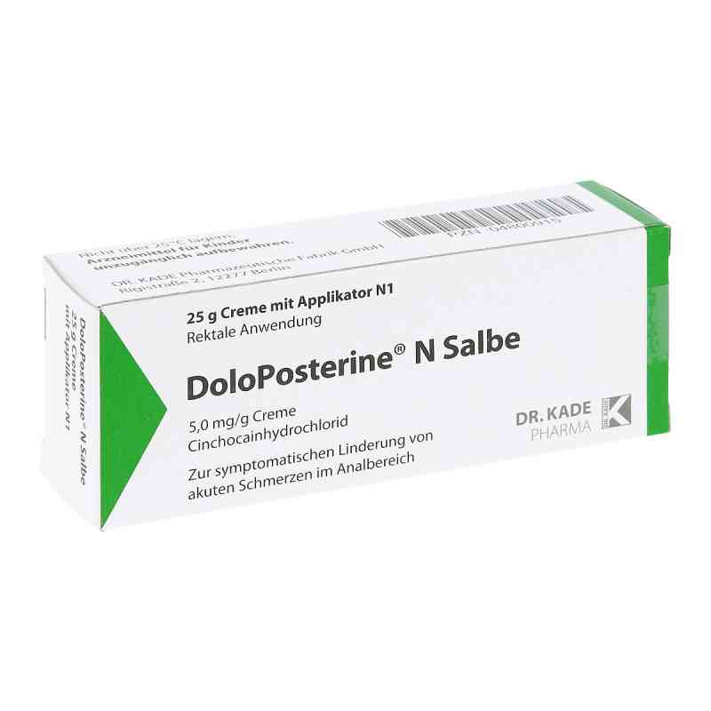 Doloposterine N Salbe 25 g von DR. KADE Pharmazeutische Fabrik  PZN 04800915