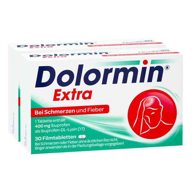 Dolormin extra - bei Schmerzen 2 x 30 stk von Kenvue Germany GmbH (OTC) PZN 08101262