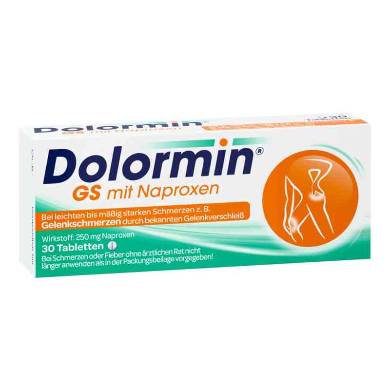 Dolormin GS mit Naproxen bei Gelenkschmerzen  30 stk von Kenvue Germany GmbH (OTC) PZN 00660038