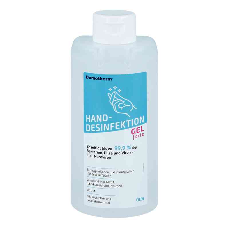 Domotherm Hand-Desinfektions-Gel Forte 500 ml von Uebe Medical GmbH PZN 14041008