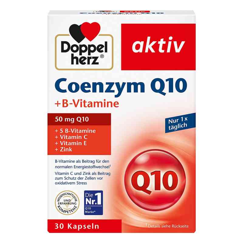 Doppelherz aktiv Coenzym Q10 + B-Vitamine + Vitamin E Kapseln 30 stk von Queisser Pharma GmbH & Co. KG PZN 06120484