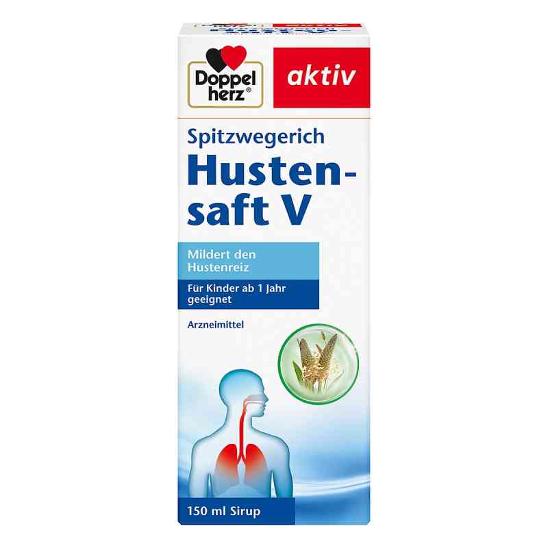 Doppelherz aktiv Spitzwegerich Hustensaft V 150 ml von Queisser Pharma GmbH & Co. KG PZN 07090733