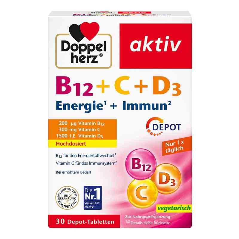 Doppelherz B12+c+d3 Depot 30 stk von Queisser Pharma GmbH & Co. KG PZN 16830614