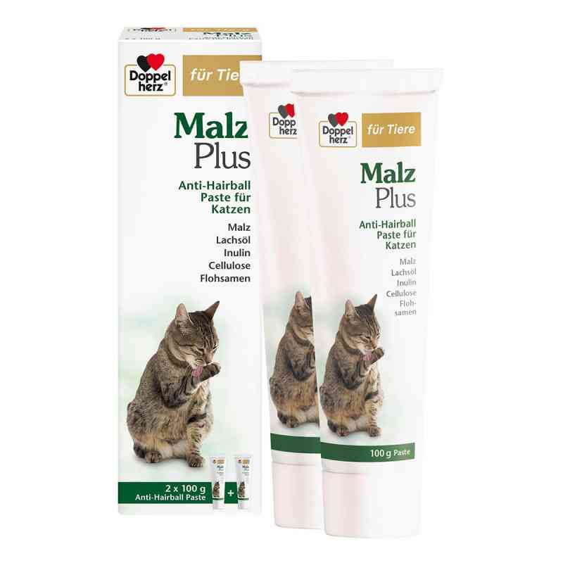 Doppelherz Für Tiere Malz Plus Anti-hairb.pas.kat. 2X100 g von Queisser Pharma GmbH & Co. KG PZN 19745300