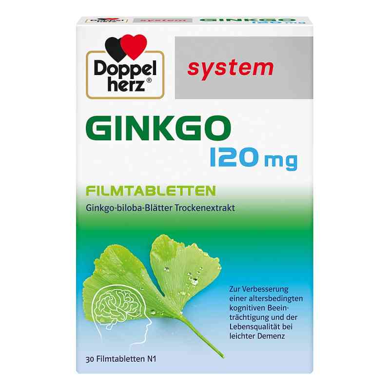 Doppelherz Ginkgo 120mg system 30 stk von Queisser Pharma GmbH & Co. KG PZN 10963231