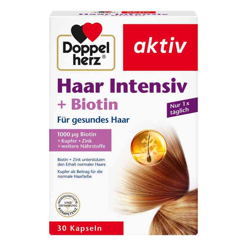 Doppelherz Haar Intensiv+biotin Kapseln 30 stk von Queisser Pharma GmbH & Co. KG PZN 16148839