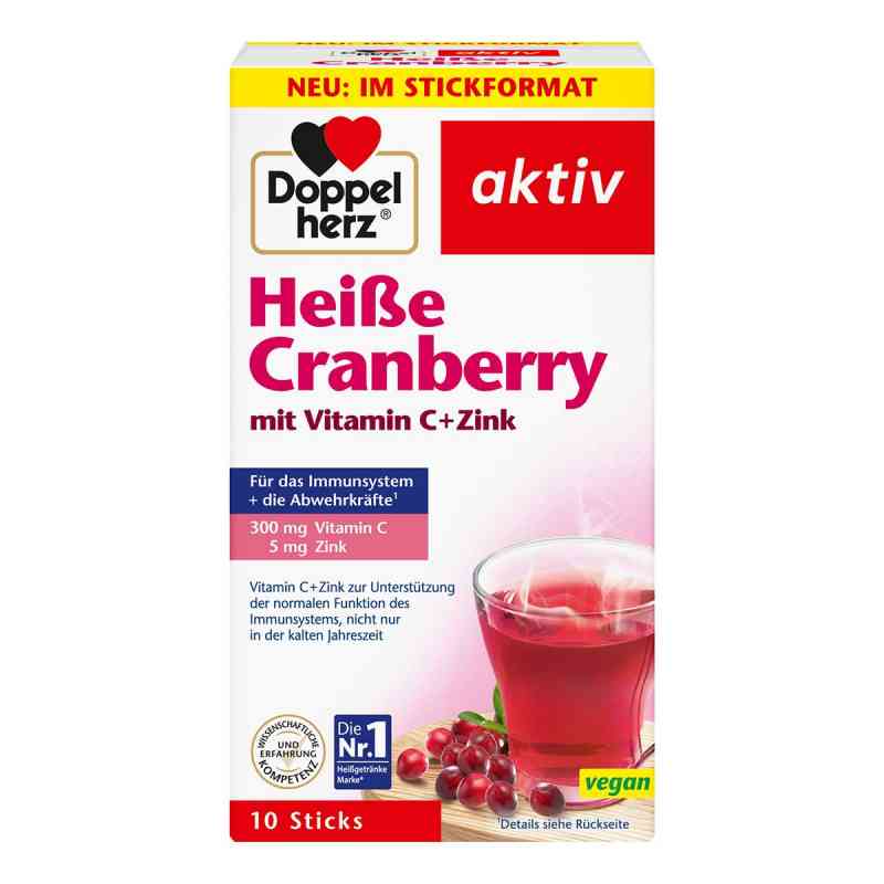 Doppelherz Heisse Cranberry mit Vitamin C +Zink Granulat 10 stk von Queisser Pharma GmbH & Co. KG PZN 09077547