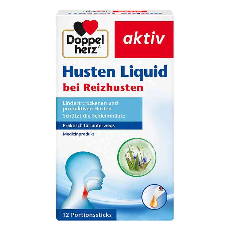 Doppelherz Husten Liquid Sticks 12 stk von Queisser Pharma GmbH & Co. KG PZN 14236249