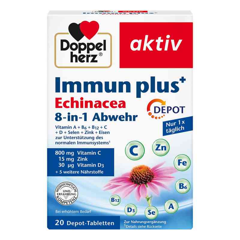 Doppelherz Immun plus Echinacea Depot Tabletten 20 stk von Queisser Pharma GmbH & Co. KG PZN 15657415