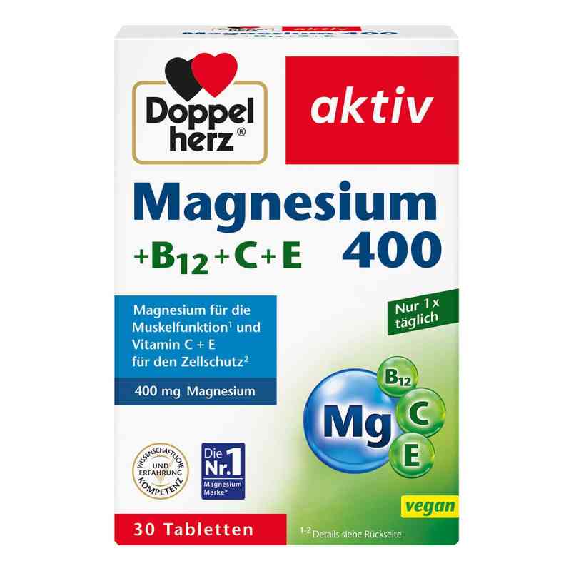 Doppelherz Magnesium 400+B12+C+E Tabletten 30 stk von Queisser Pharma GmbH & Co. KG PZN 11100302