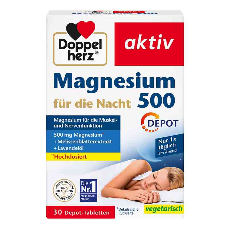 Doppelherz Magnesium 500 Für Die Nacht Tabletten 30 stk von Queisser Pharma GmbH & Co. KG PZN 17510627