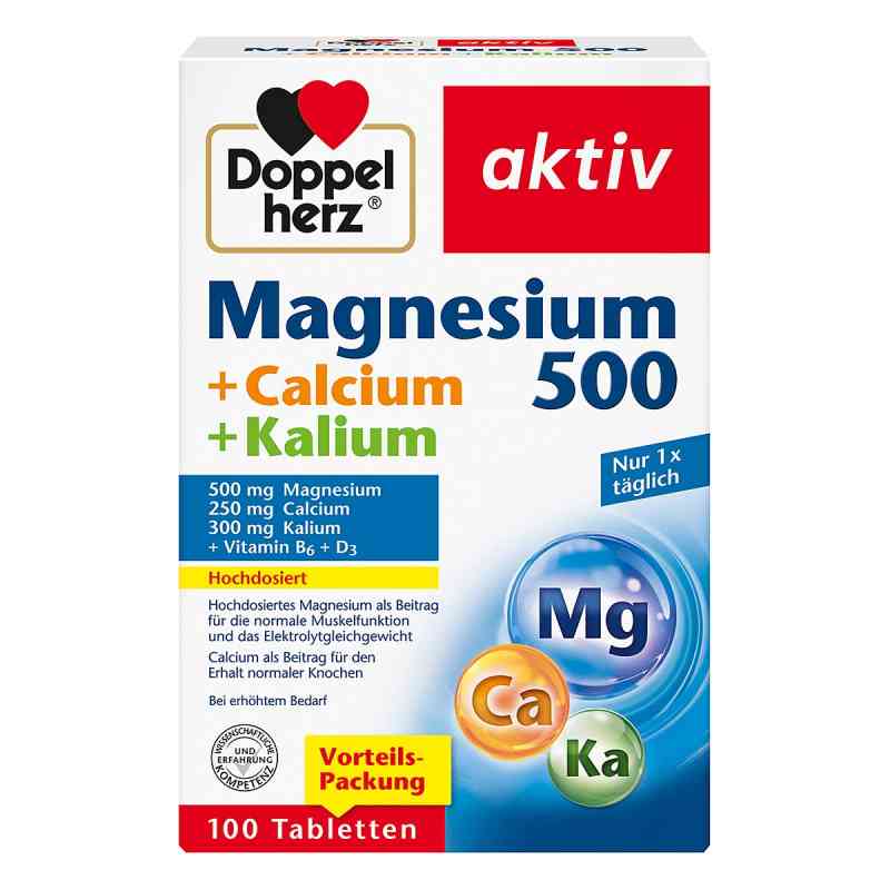 Doppelherz Magnesium 500+calcium+kalium Tabletten 100 stk von Queisser Pharma GmbH & Co. KG PZN 18710541