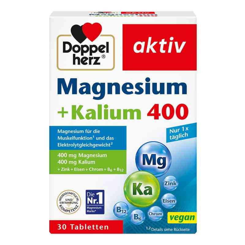 Doppelherz Magnesium + Kalium Tabletten 30 stk von Queisser Pharma GmbH & Co. KG PZN 00896491